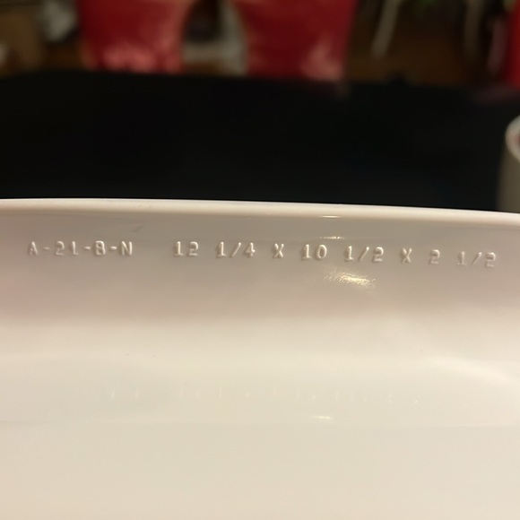 "Garden Harvest" - 12" Rectangular Roaster - Picture 6 of 6